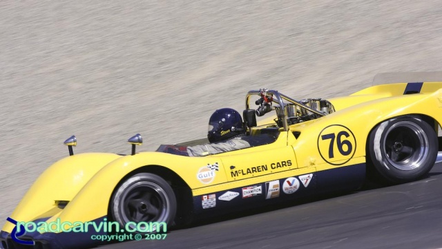 2007 Rolex Monterey Historic Races - 1968 McLaren M6B